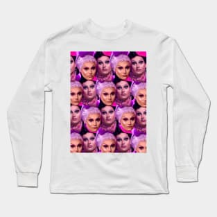 jan face cracks Long Sleeve T-Shirt